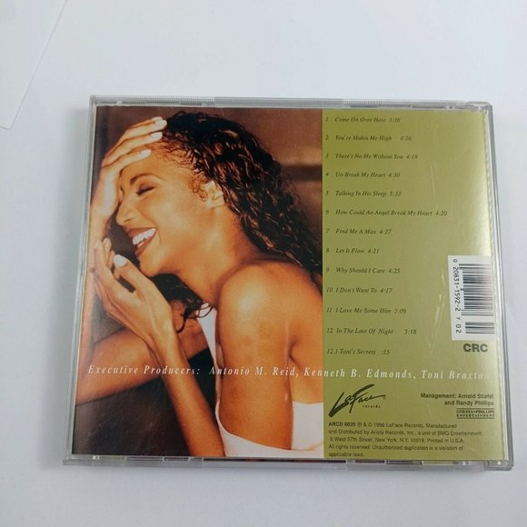 Toni Braxton Secrets CD R&B -Soul -Throwback *MINOR WEAR - Picture 3 of 14